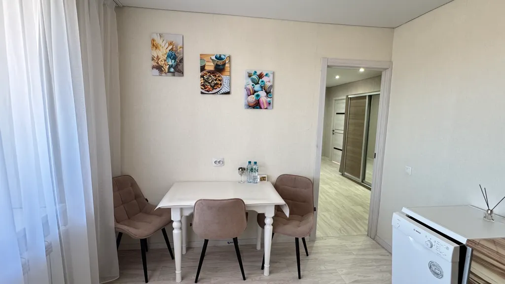 Уютная двухкомнатная квартира в тихом районе города