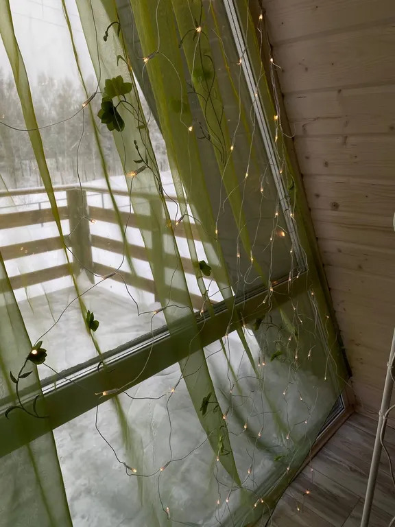 Дом с баней и  чаном у горячего источника