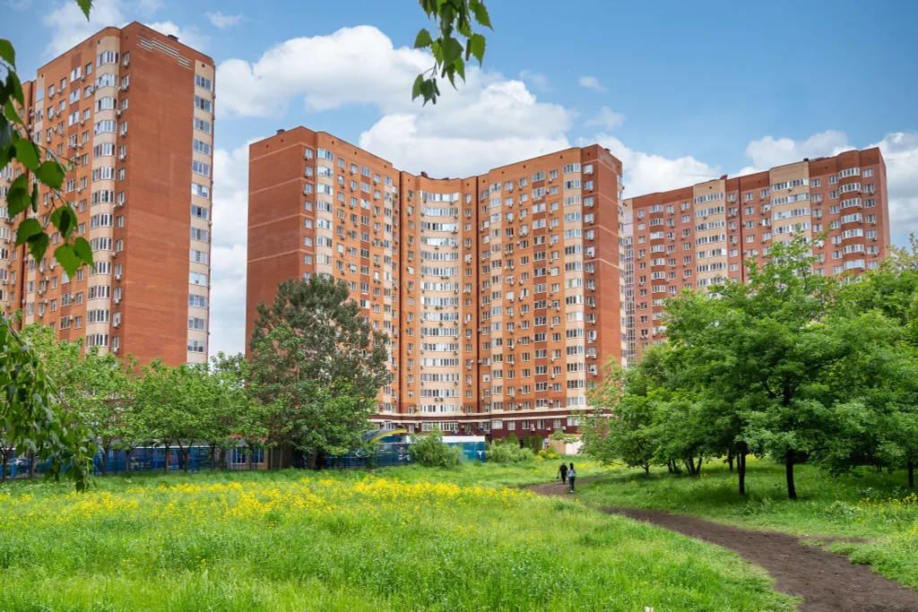 Квартира Квартира Просторная евродвушка у парка — Краснодар