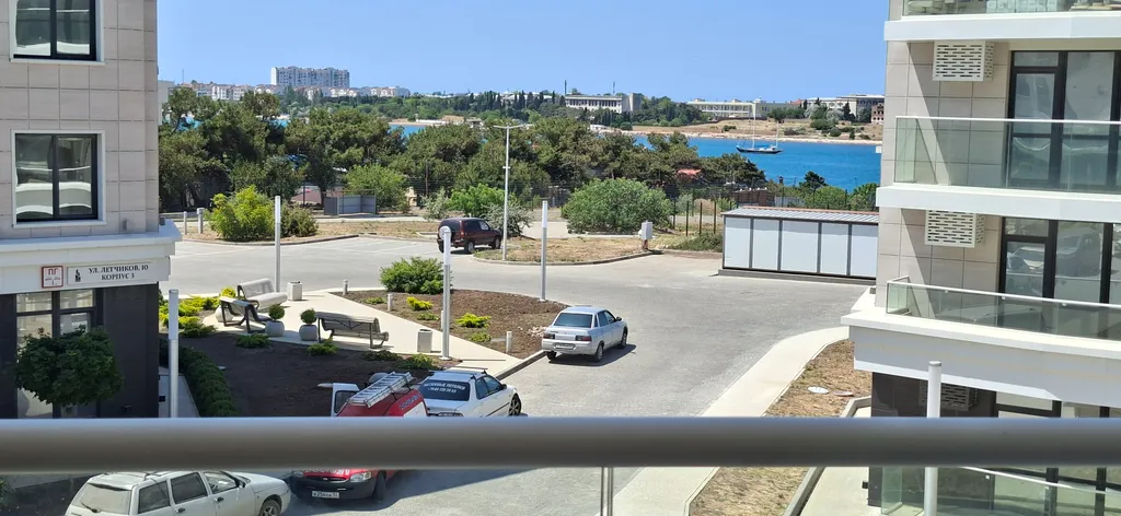 Квартира Уютная квартира - студия в "Garden" с частичным видом на море — Севастополь