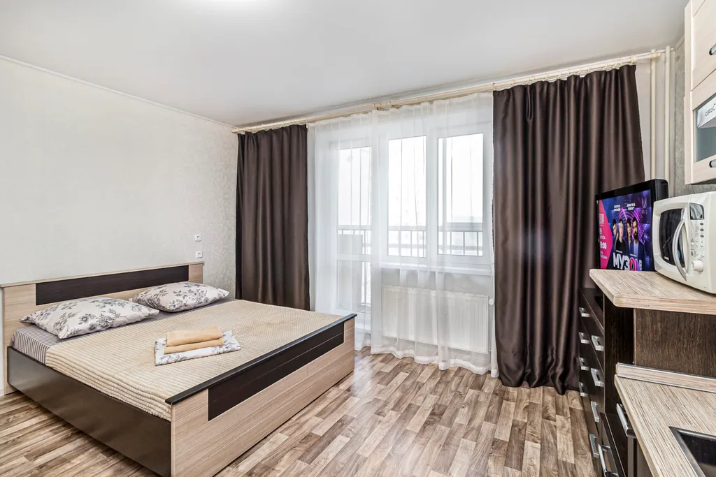 Студия в современном микрорайоне Академ Riverside