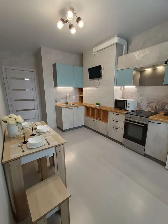 Просторная 2-комнатная квартира в 10 минутах от ЖД Вокзала