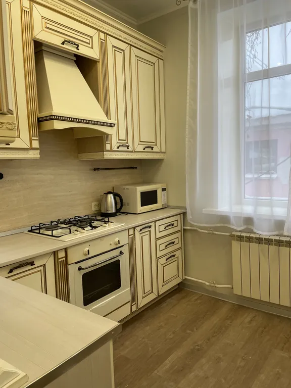 Двухкомнатные апартаменты с камином и террасой