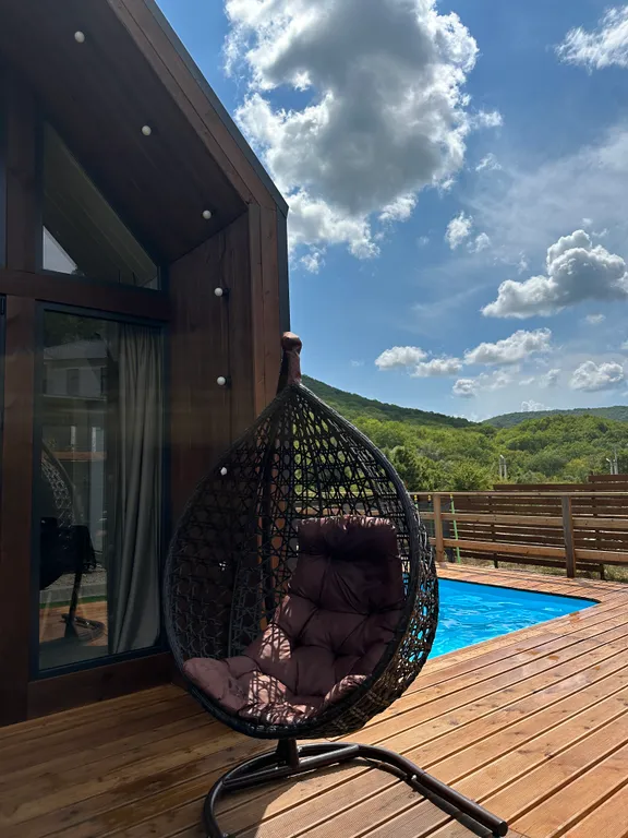 Коттедж Дом с теплым бассейном и банькой — Прасковеевка