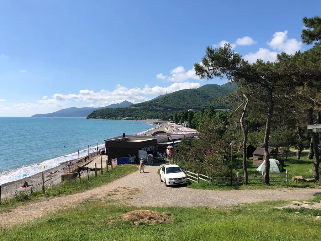 Уютный домик на море