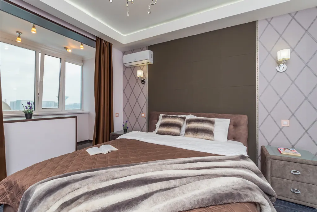 Уютная двухкомнатная квартира рядом с метро и видом на набережную — аренда посуточно в Красногорск