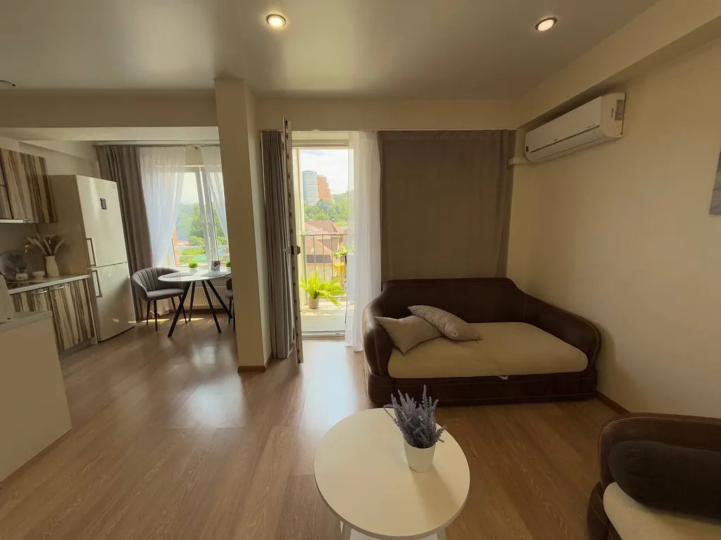 Просторная студия Восход для всей семьи с видом на море