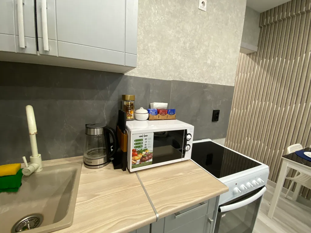 Уютная студия с балконом