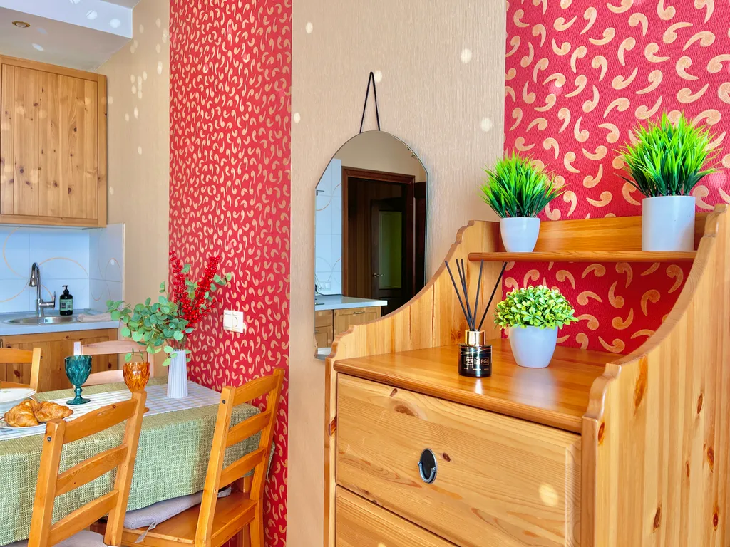 Евро 2-комнатная квартира с ярким интерьером