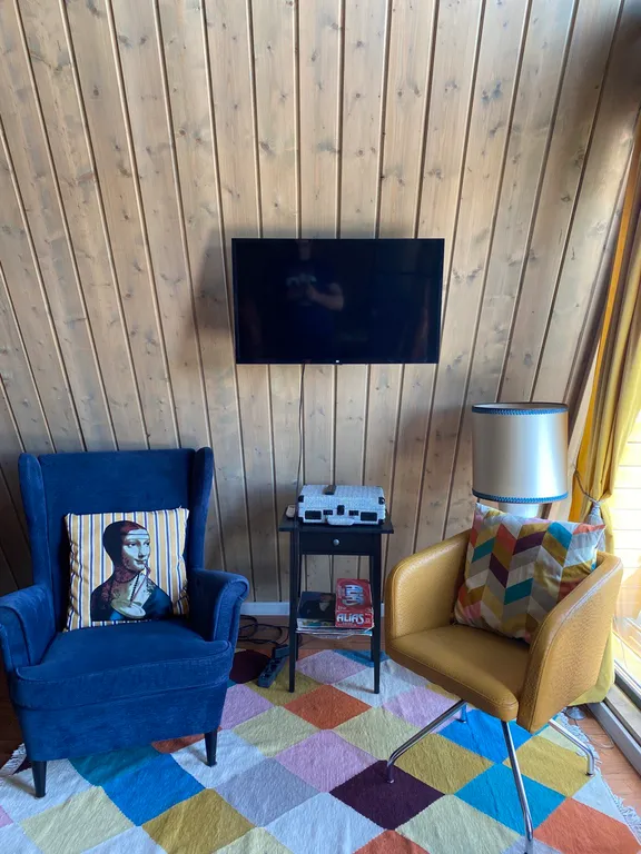 Шале Småland Люкке Хаус на хуторе близ речки