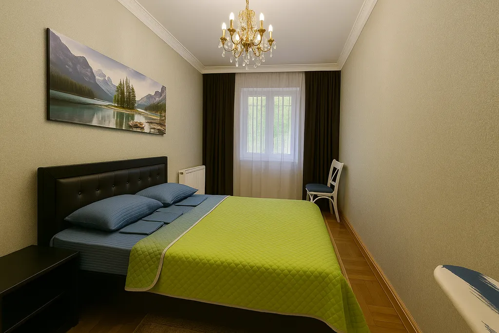 Квартира в центре Тбилиси — рядом с Пекини, метро и своей парковкой