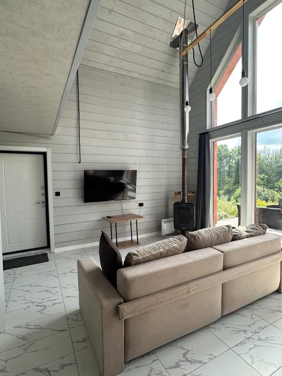 Коттедж Новый дом, барнхаус с баней и чаном на природе — Шумилово