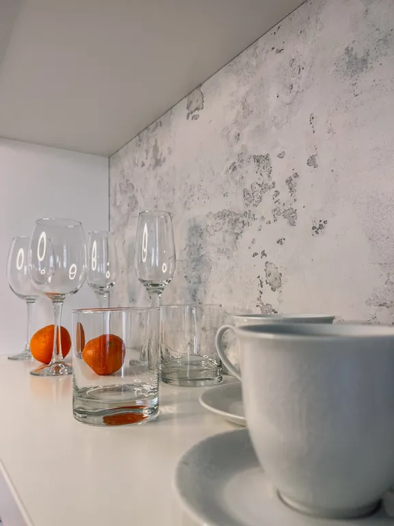 Апартамент с видом на город с высоты 24 этажа