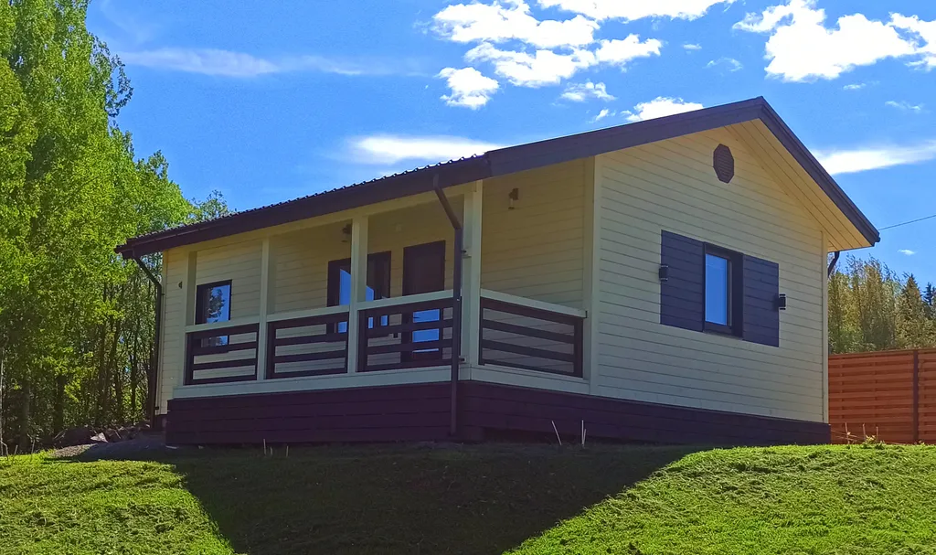 Уютный теплый дом с видом на озеро Passo 3