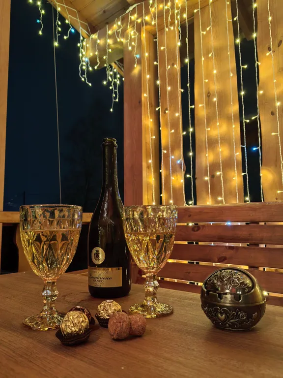 Уютный дом у озера Манжерок