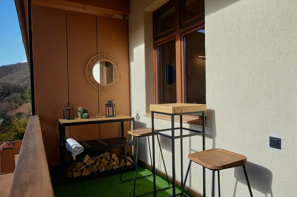 Шале художника с невероятно красивым видом