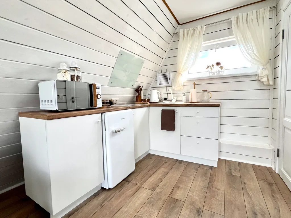 Уютный домик с банным чаном на территории