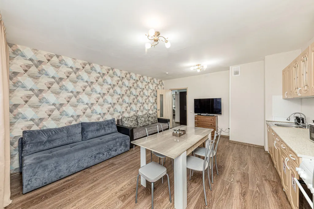 Просторная квартира для 14 гостей (10 раздельных спальных мест)