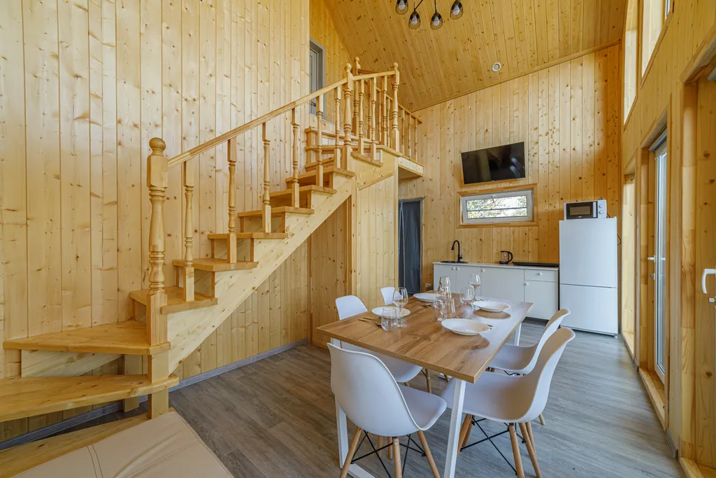 Дом с сауной, купелью и террасой