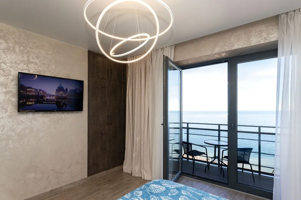 Шикарная квартира евpoпейского уpовня с видом на море