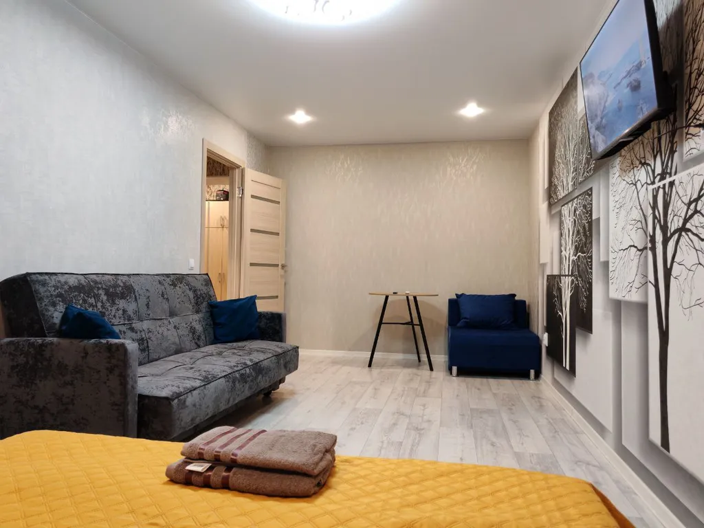 Уютная квартира с видом на город с дизайнерским ремонтом