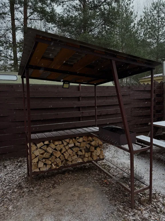 Дом А-фрейм на Рыбинском море