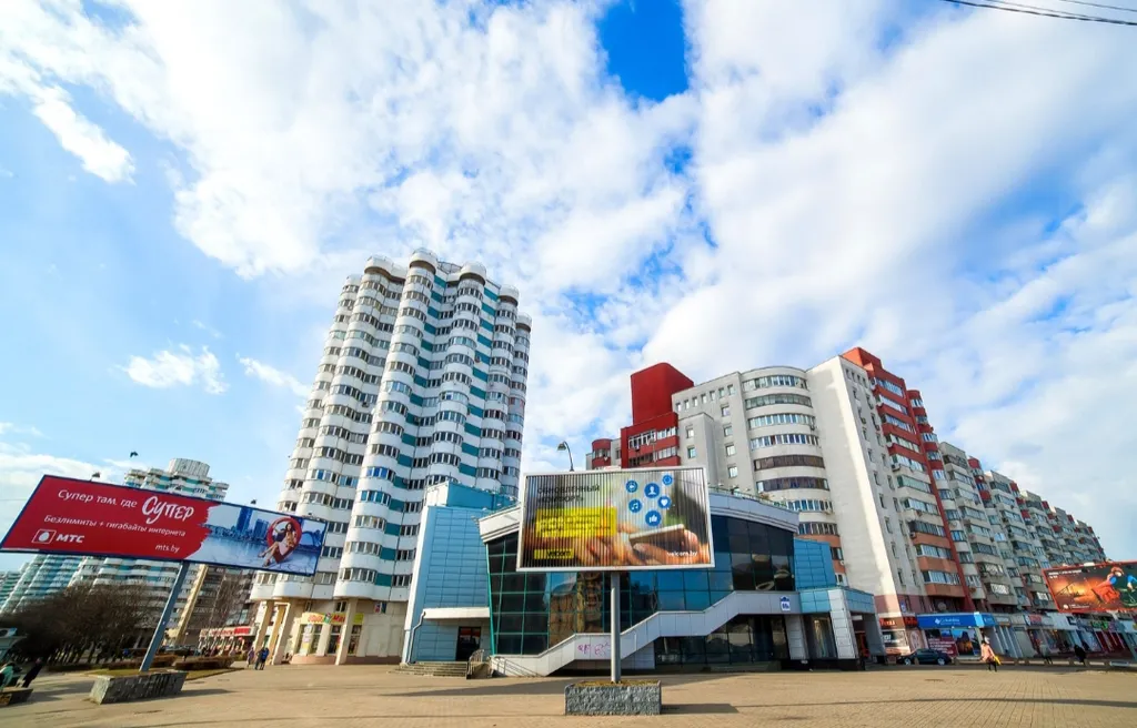 Апартамент с панорамным видом на Минск