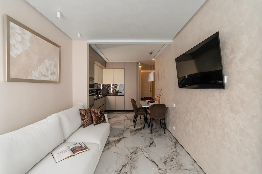 Квартира Евродвухкомнатная квартира в ЖК Черноморский-2 — Геленджик