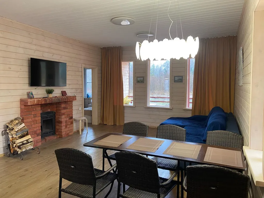 Коттедж Новый дом на Ладоге рядом с пляжем — Приозерск