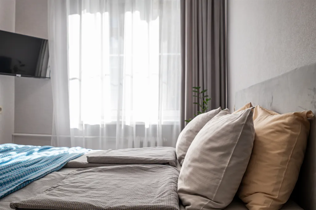 Квартира в центре с видом на лес.