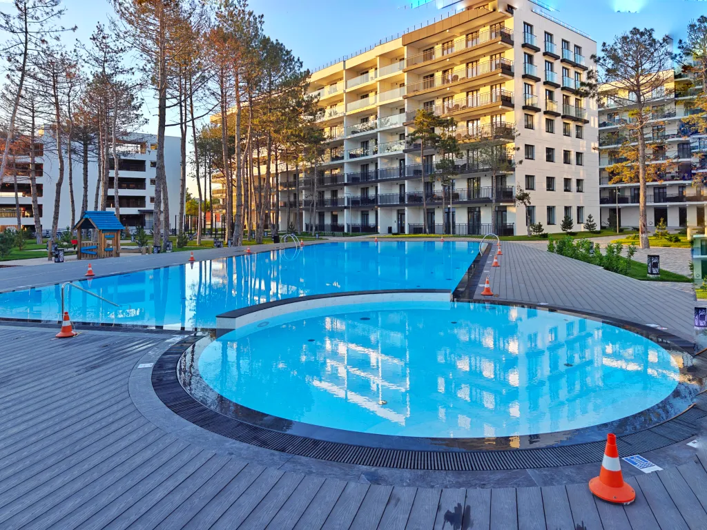 Квартира Дизайнерская квартира в комплексе с бассейном — Анапа