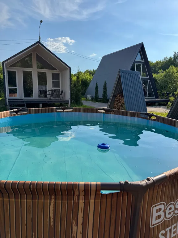 Дом 49m2 — чан, кухня, Wi-Fi