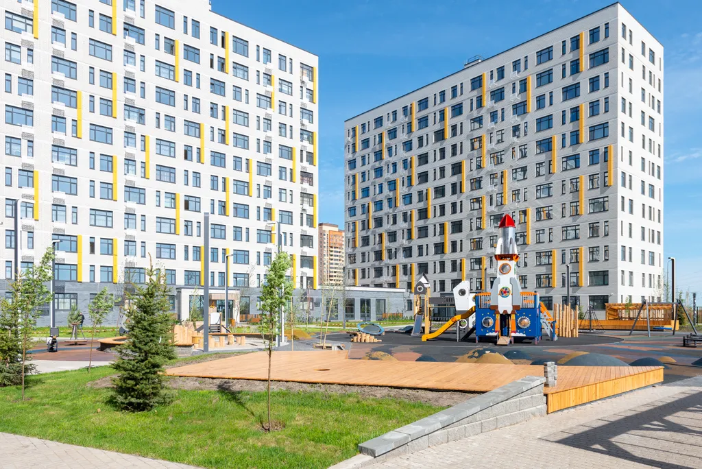 Квартира Квартира Студия горчица apartamia в звездном городке рядом с тюмень сити-молл — Тюмень
