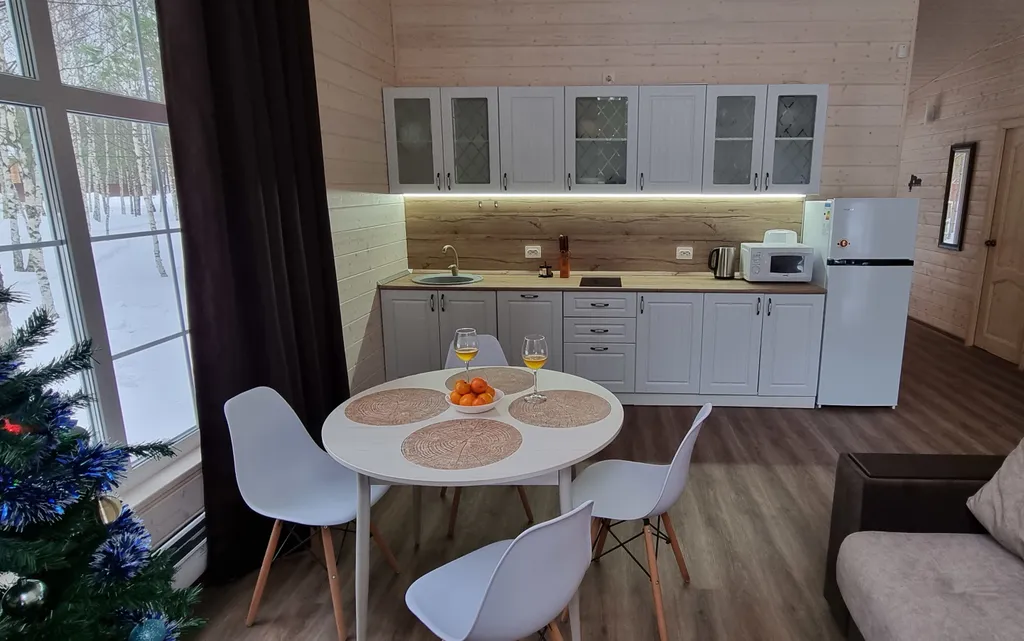 Дом 81m2 — чан, кухня, Wi-Fi