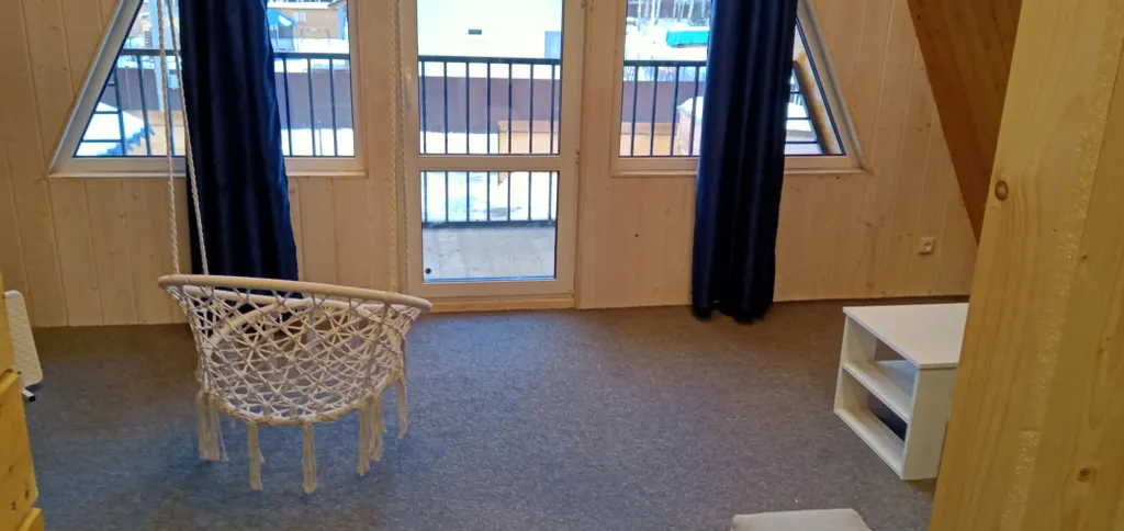 Большой а-фрейм дом с баней с сибирским чаном