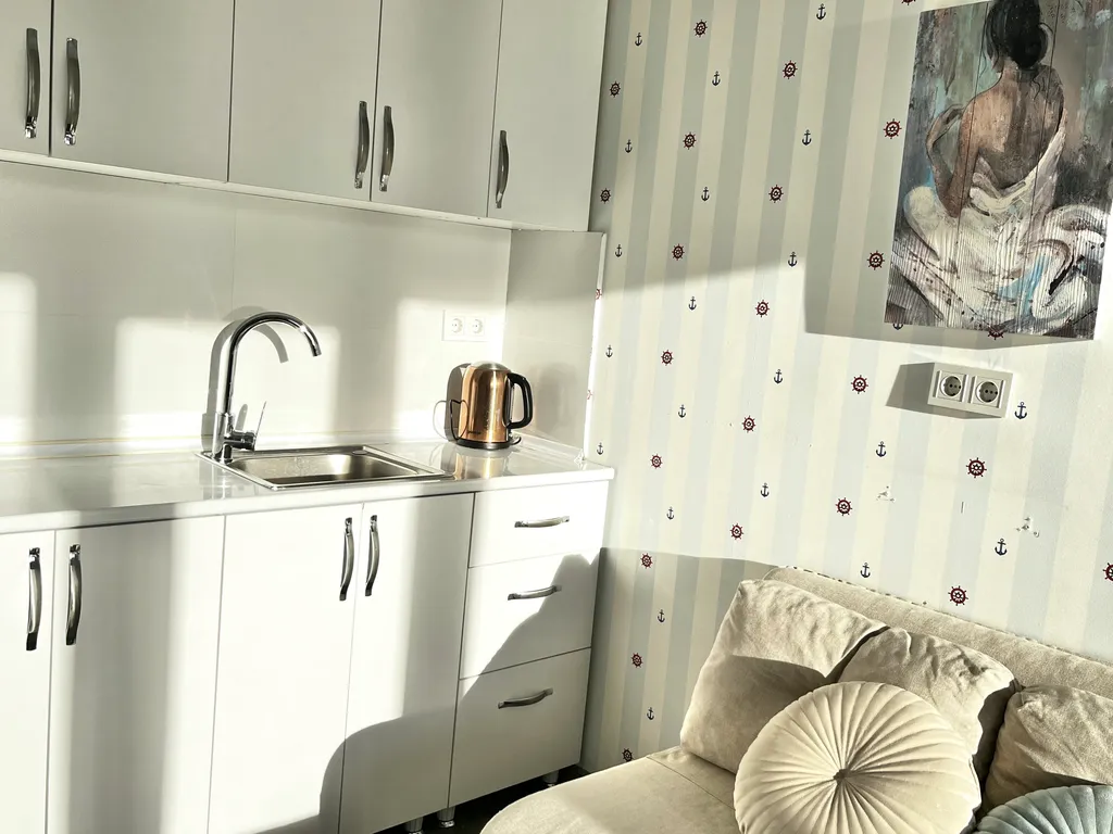 Квартира с видом на закаты и зеленый парк Orbi Beach Tower