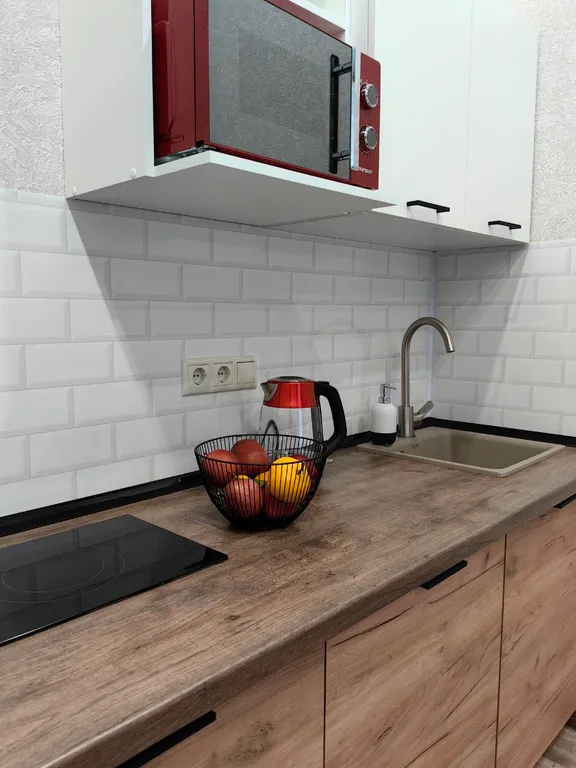 Студия с новым ремонтом