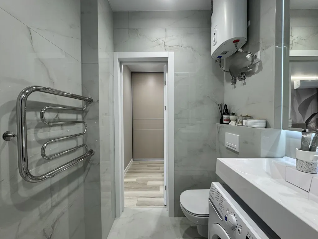 Светлая студия в ЖК Облака 2 у метро Октябрьская