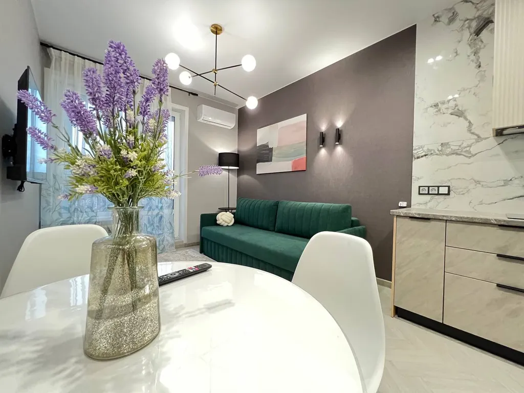 Квартира в центре в элитном доме с дизайнерским ремонтом