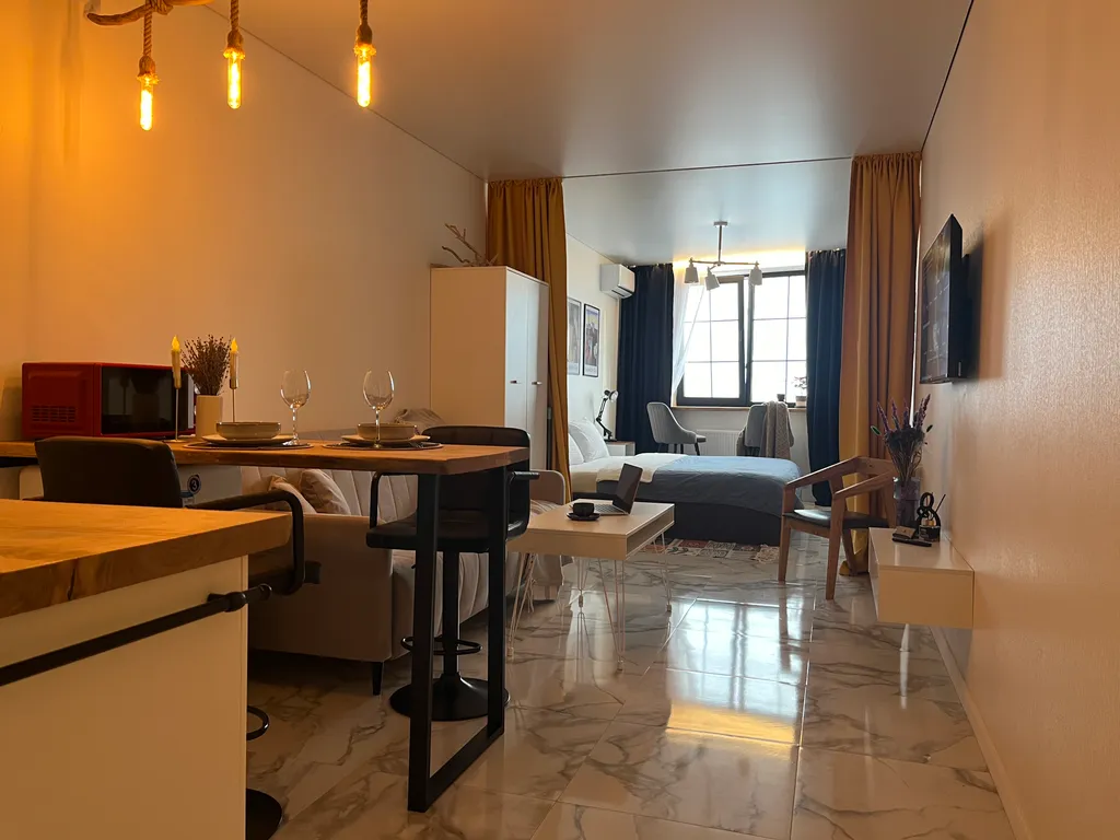 Апартаменты с видом на Дон в ЖК Державинский