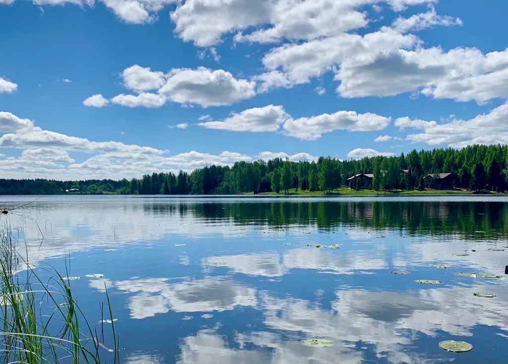 Дом-студия на берегу озера