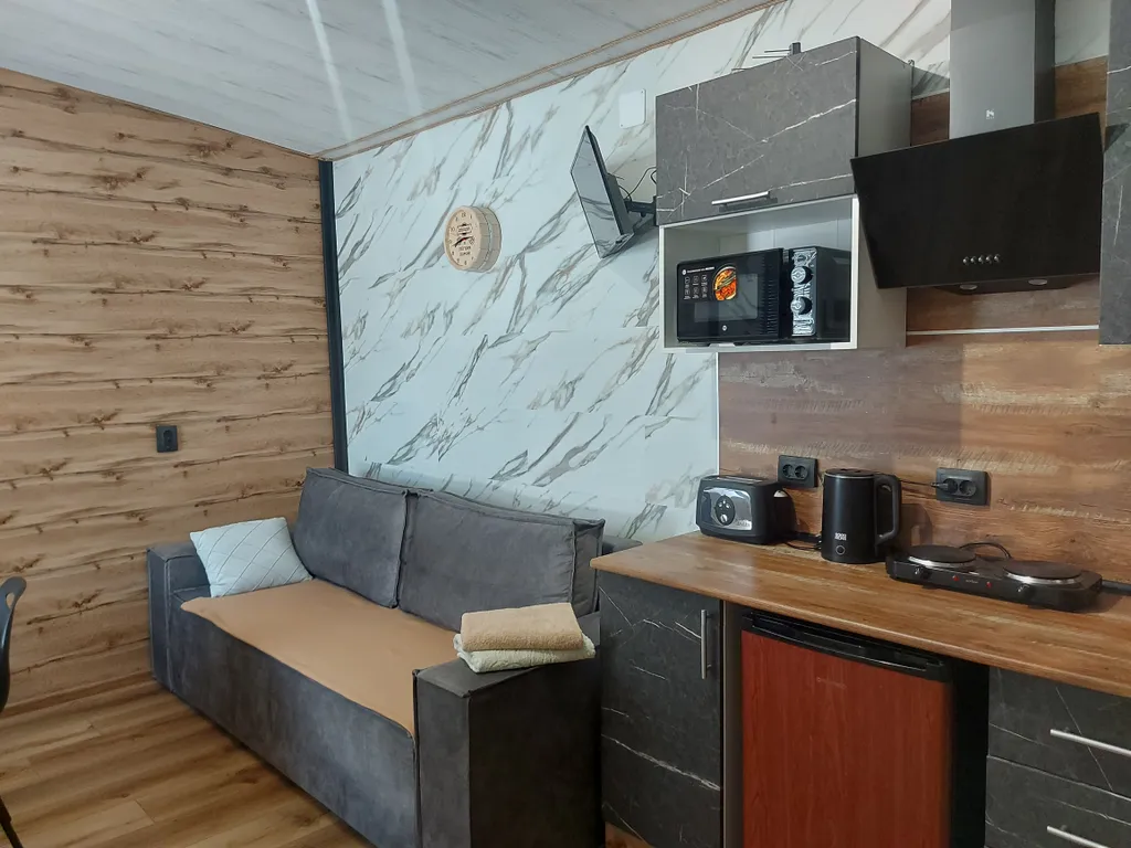 Стильный домик с сауной