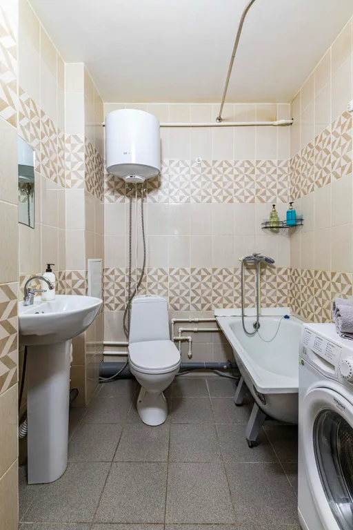 Квартира-студия с балконом для командированных и отдыха