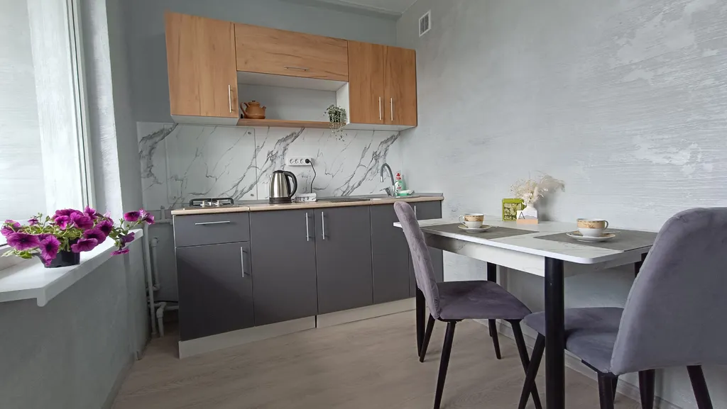 Чудесная квартира с двумя балконами и шикарным видом