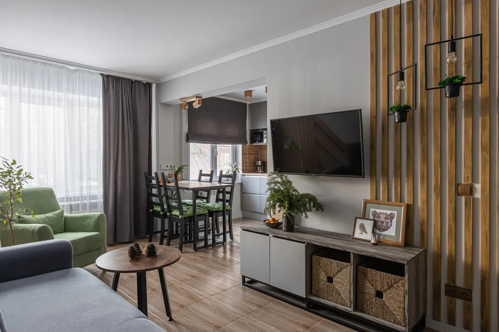 Квартира Однокомнатная квартира-студия класса Люкс — Красноярск