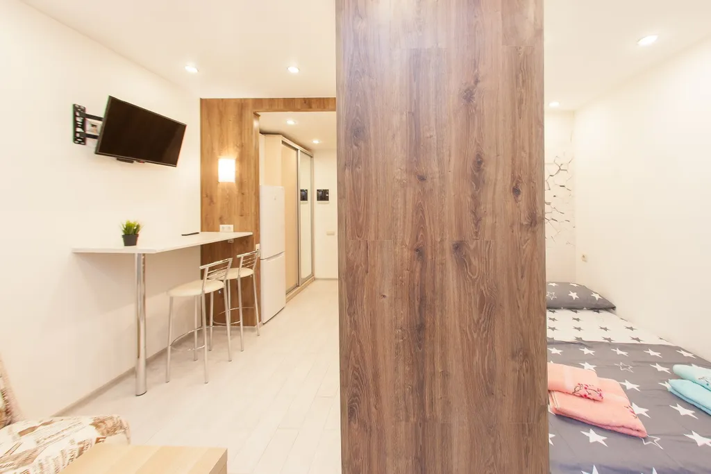 Квартира-студия с евроремонтом