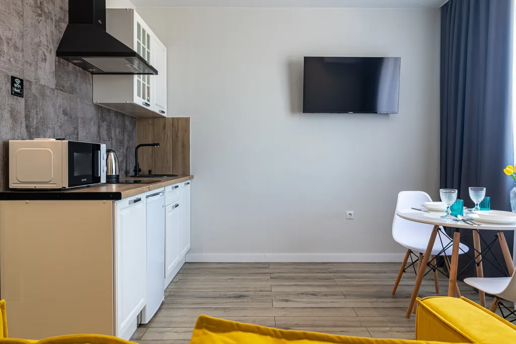 Квартира Квартира Стильный апарт с Алисой и проектором — Краснодар