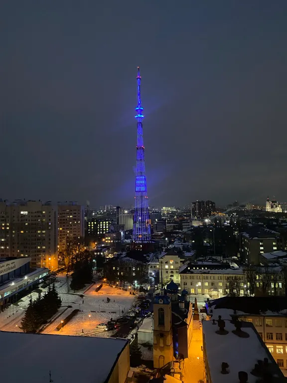 Апартамент в центре в доме бизнес класса с панорамным видом на город