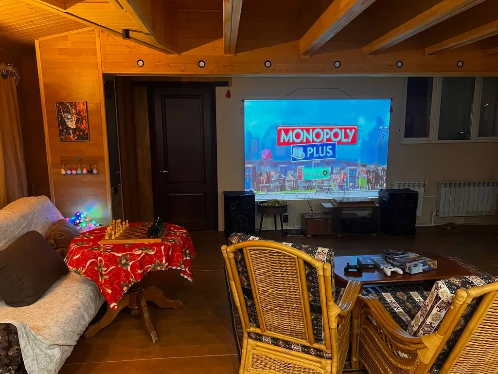 Дом с банным чаном, баней и домашним кинотеатром