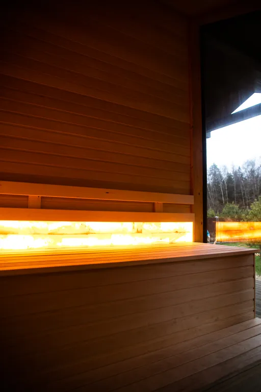 Дом с сауной и чаном